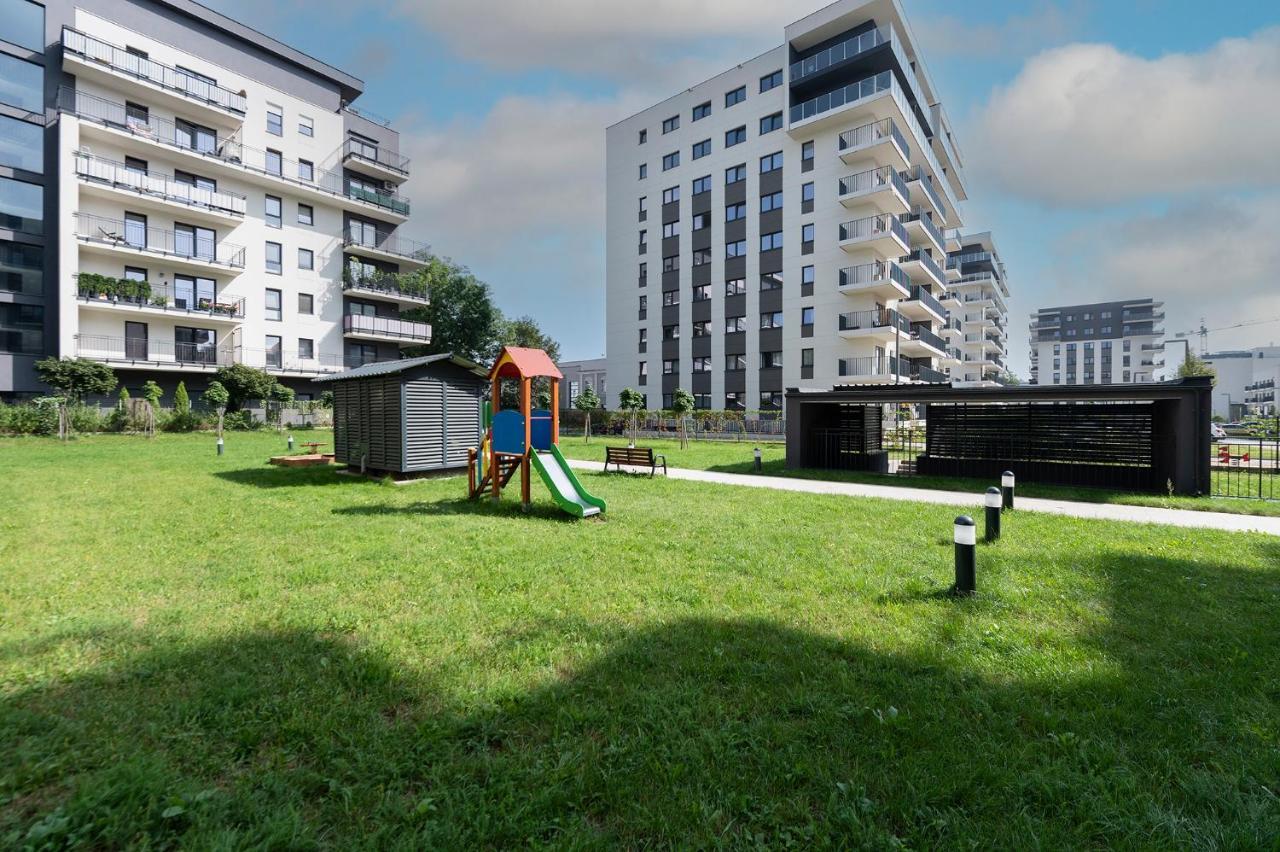 Luxury In City -7- Bright-Secured-Freeparking Лодзь Экстерьер фото